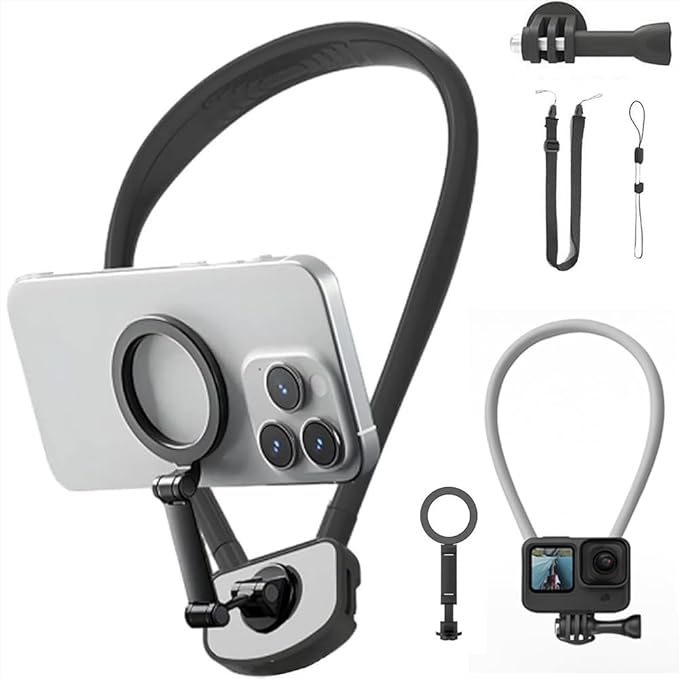 Magnetic Neck POV Mount for Mobile