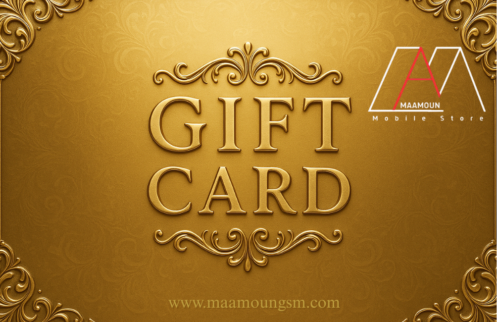 Golden Gift Card